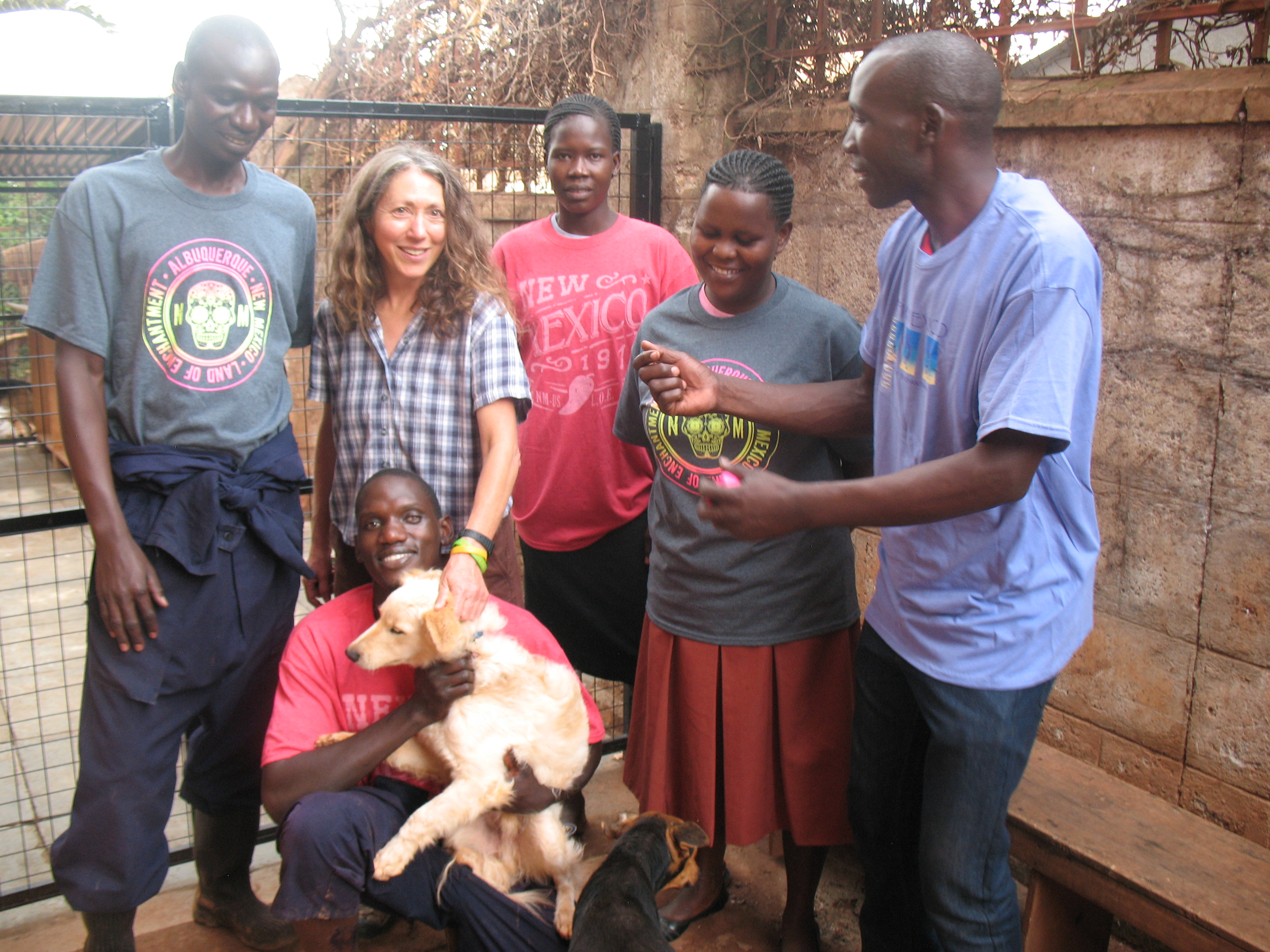 USPCA group photo (Menczer second from left). Photo courtesy of Animal-Kind International.